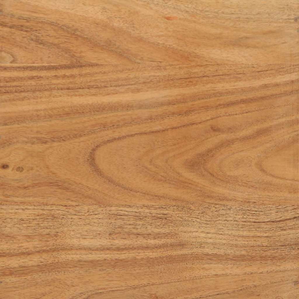 Nachtkastje met lade Bruin 40 x 40 x 50 cm Massief acaciahout