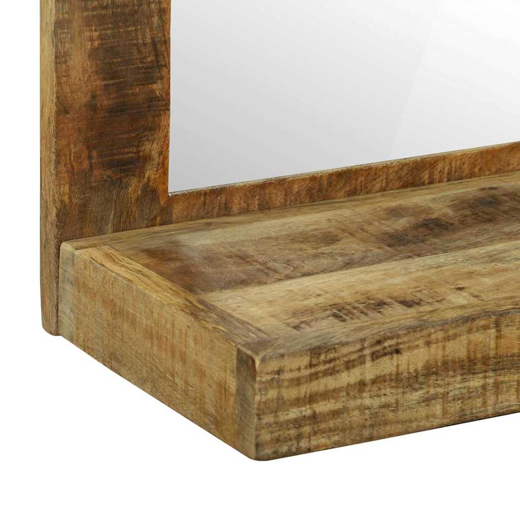 Badkamer Spiegel Bruin 50 x 22 x 70 cm Massief Ruw Mango Hout