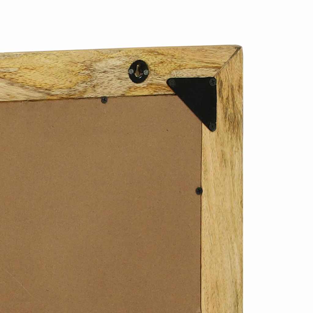 Badkamer Spiegel Bruin 50 x 22 x 70 cm Massief Ruw Mango Hout