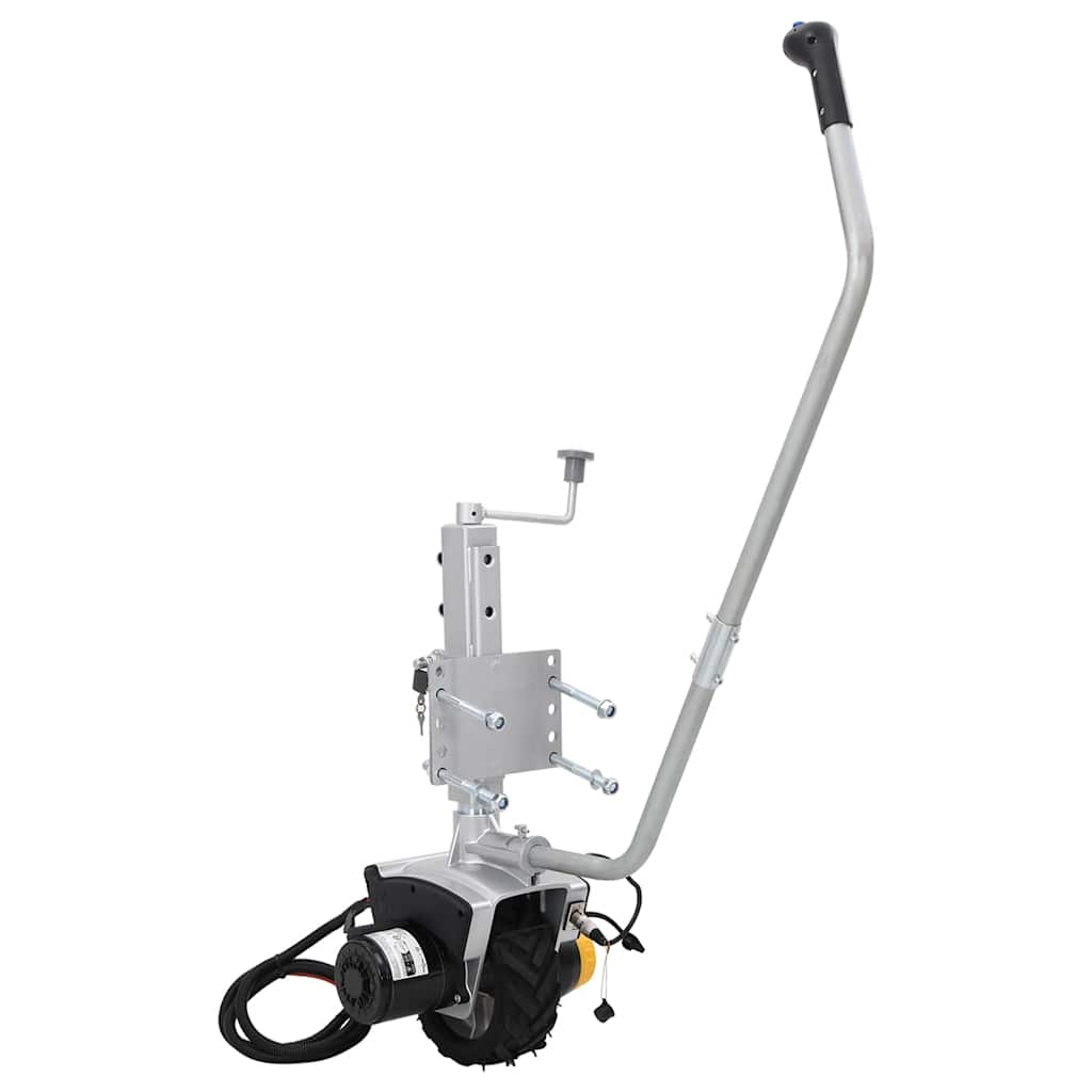 Aanhangwagenkrikwiel 12 V 550 W Aluminium