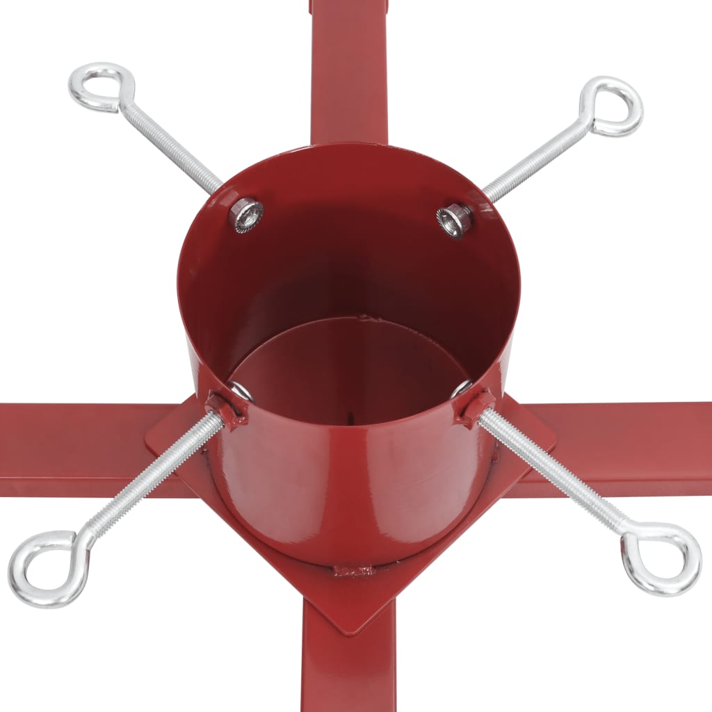 Kerstboomstandaard 61X61X15,5 Cm Rood