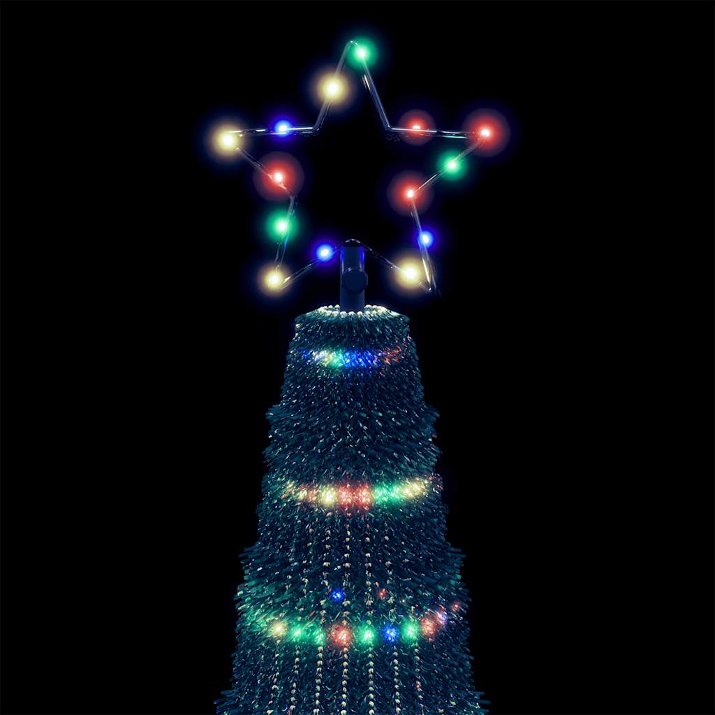 LED-kerstboom 475 LEDs kleurrijk 247 cm