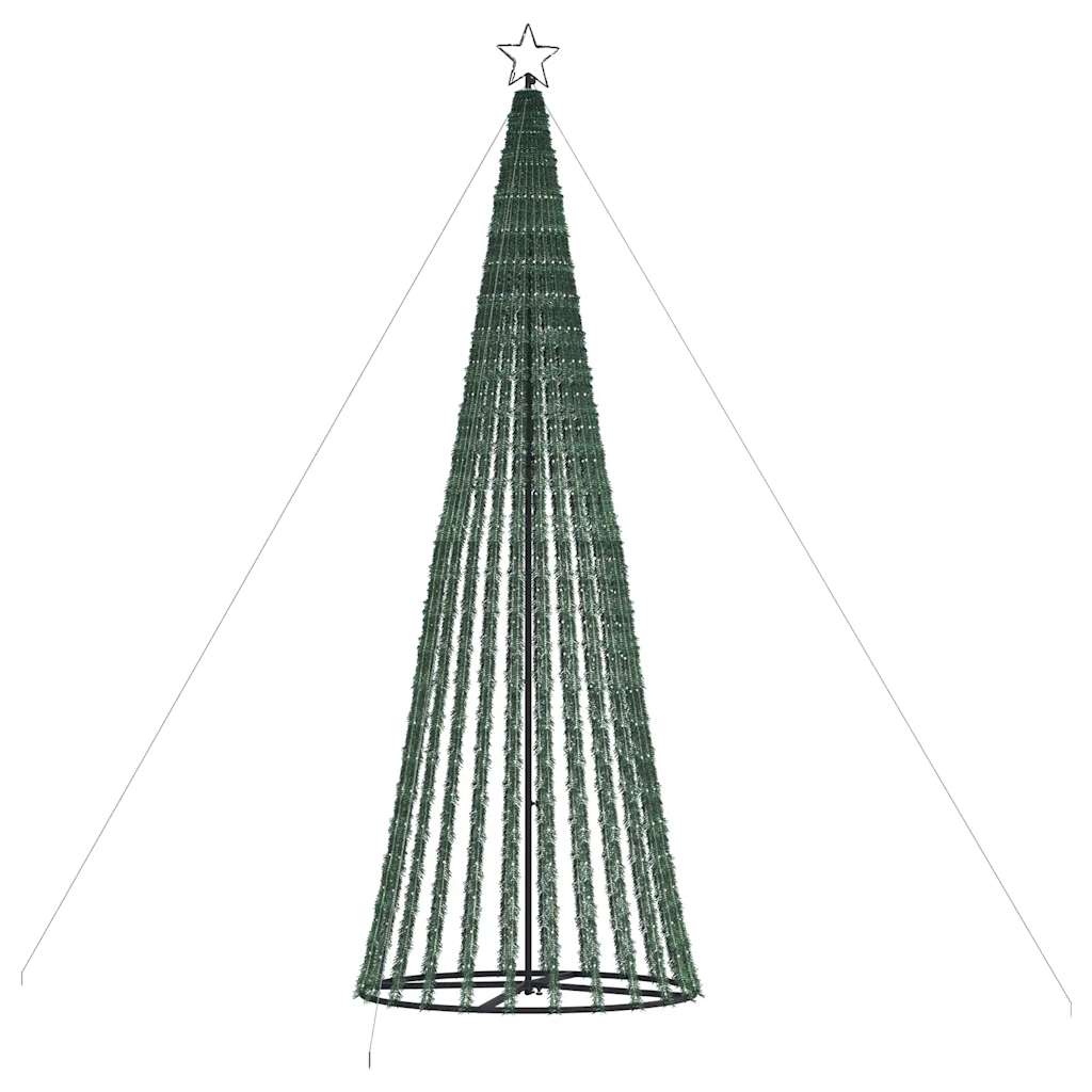 LED-kerstboom 1028 LEDs koud wit 403 cm