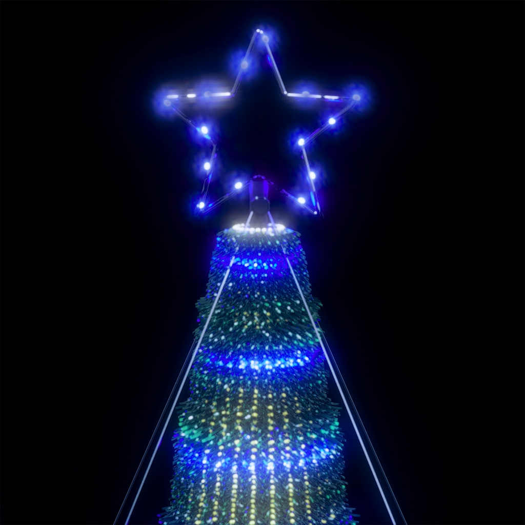 LED-kerstboom 1028 LEDs 403 cm blauw