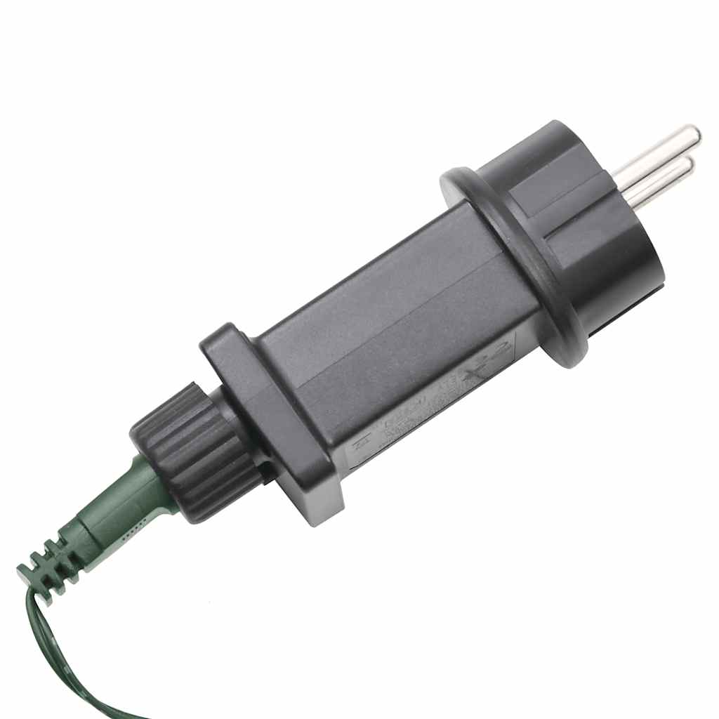 LED-kerstboom met spikes 1534 LED's 500 cm kleurrijk