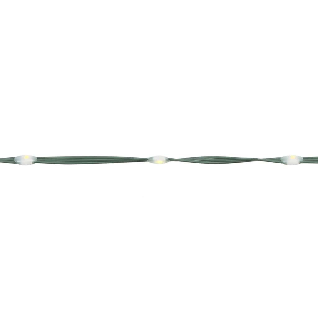 LED-kerstboom 447 LEDs koud wit 249 cm
