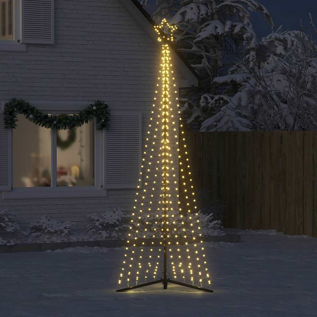 LED-kerstboom 495 LEDs warm wit 300,5 cm