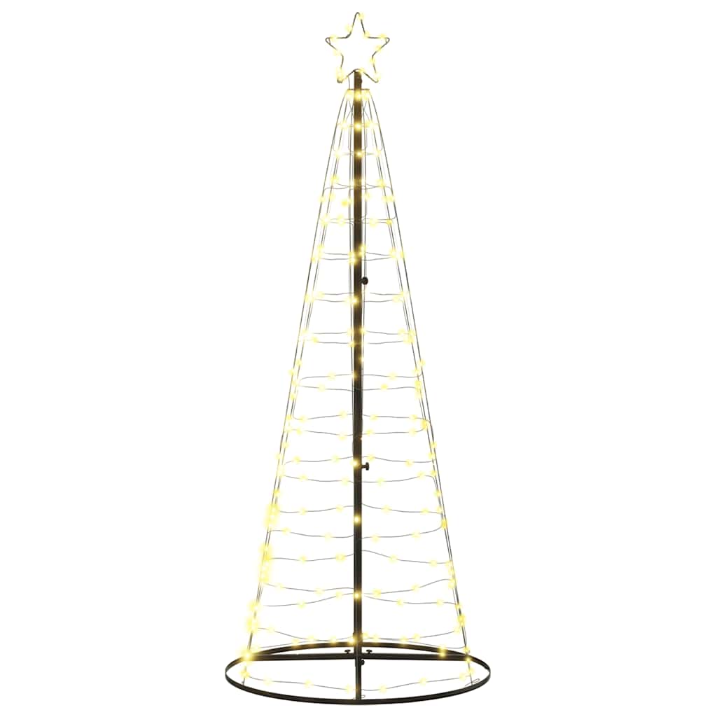 LED-kerstboom 200 LEDs warm wit 182 cm