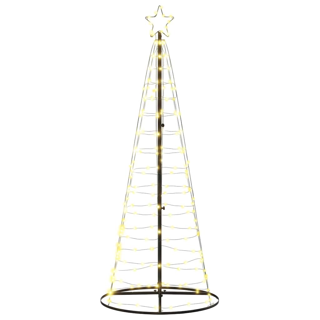LED-kerstboom 200 LEDs warm wit 182 cm