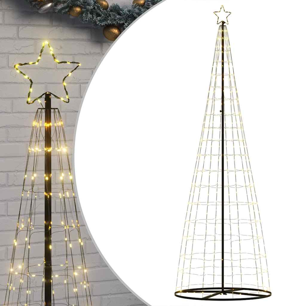 LED-kerstboom 550 LEDs warm wit 304 cm