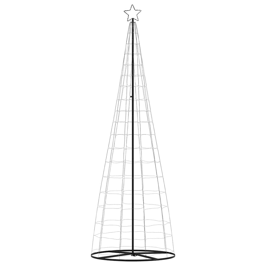 LED-kerstboom 550 LEDs koud wit 304 cm