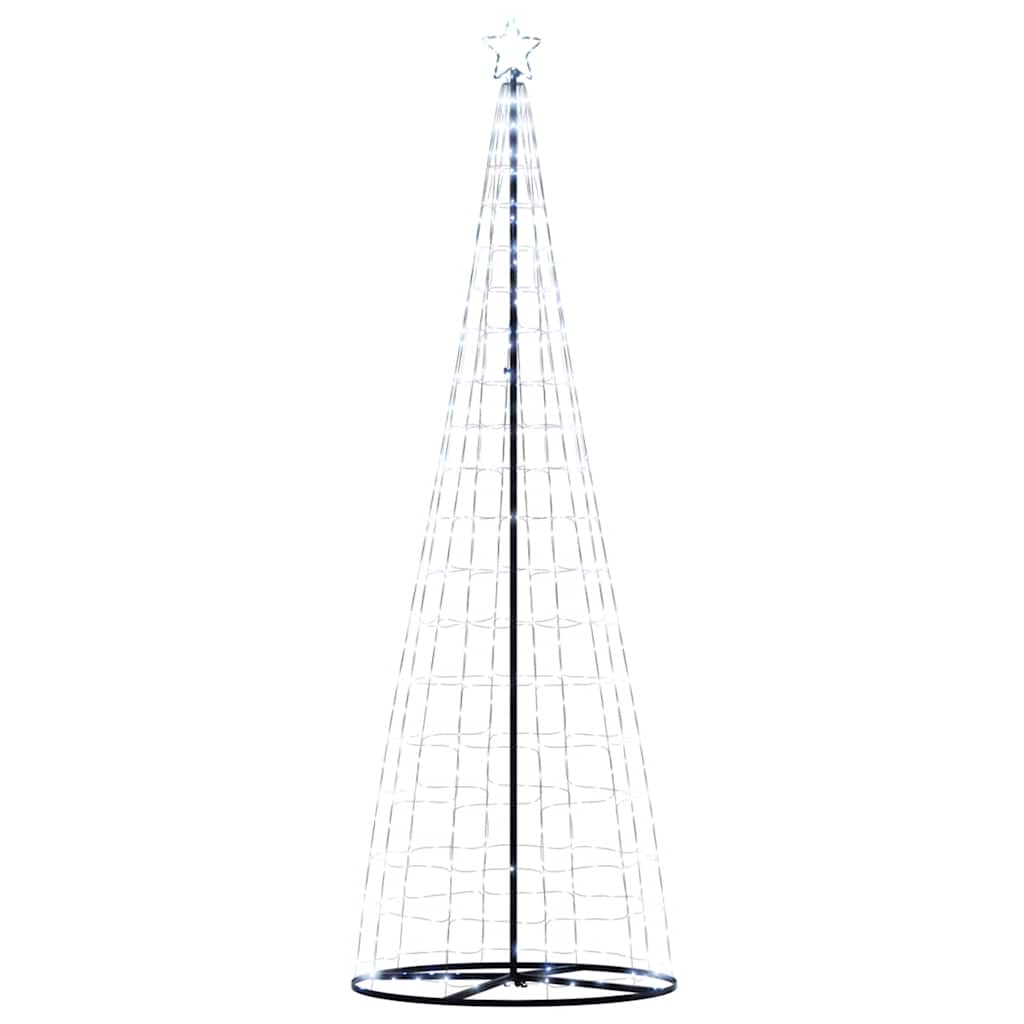 LED-kerstboom 550 LEDs koud wit 304 cm
