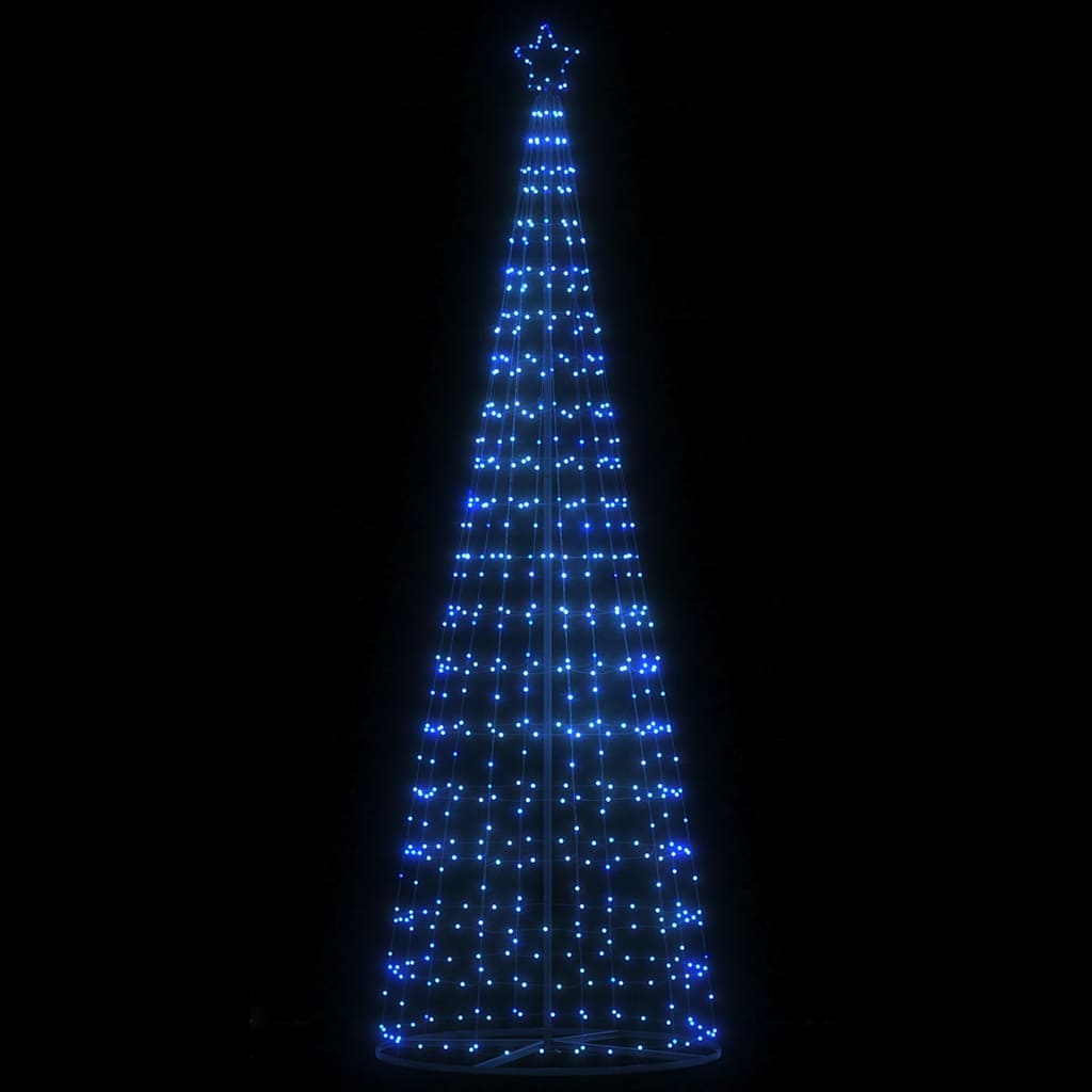 LED-kerstboom 550 LEDs 304 cm blauw
