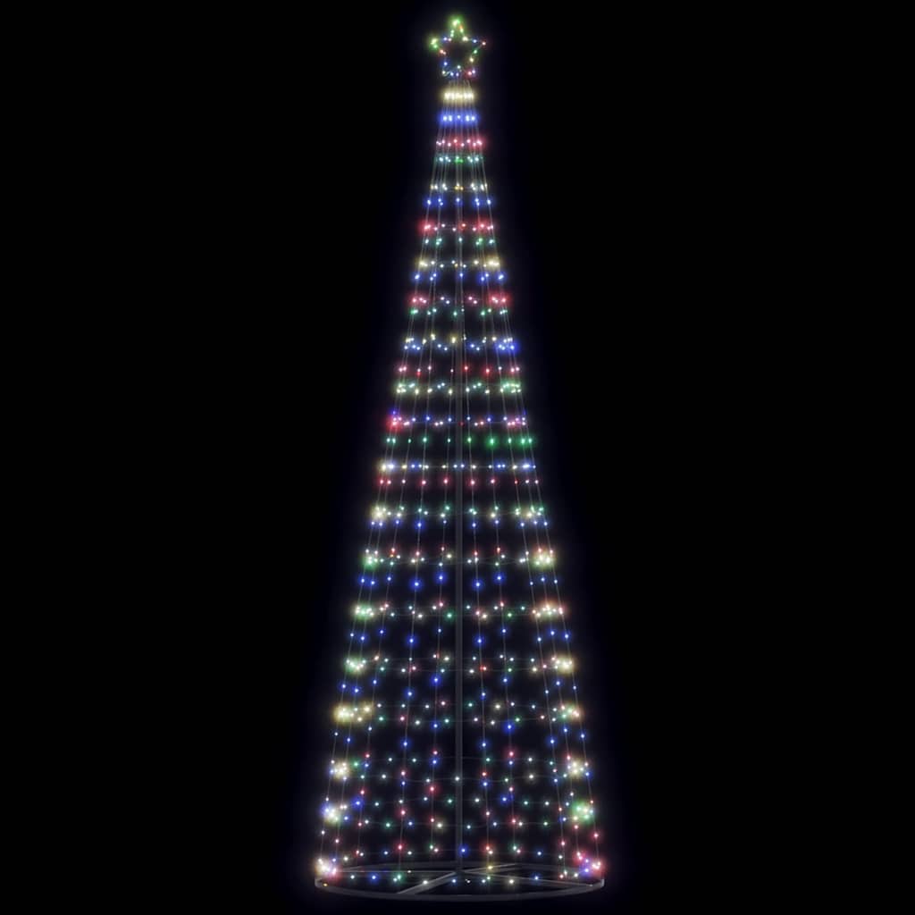 LED-kerstboom 550 LEDs kleurrijk 304 cm