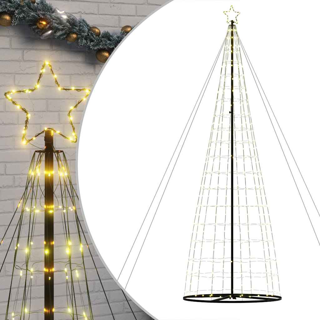 LED-kerstboom 1534 LEDs warm wit 503 cm
