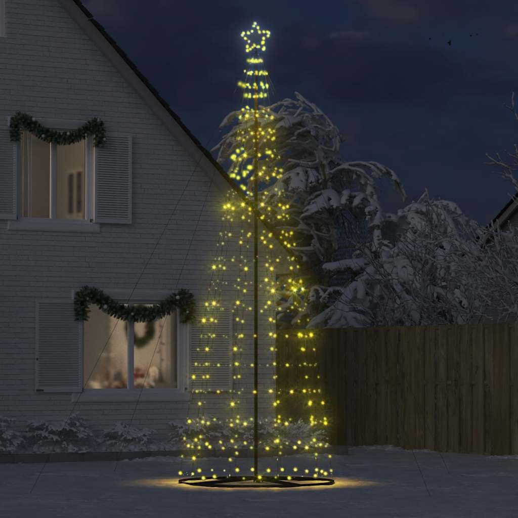 LED-kerstboom 1534 LEDs warm wit 503 cm