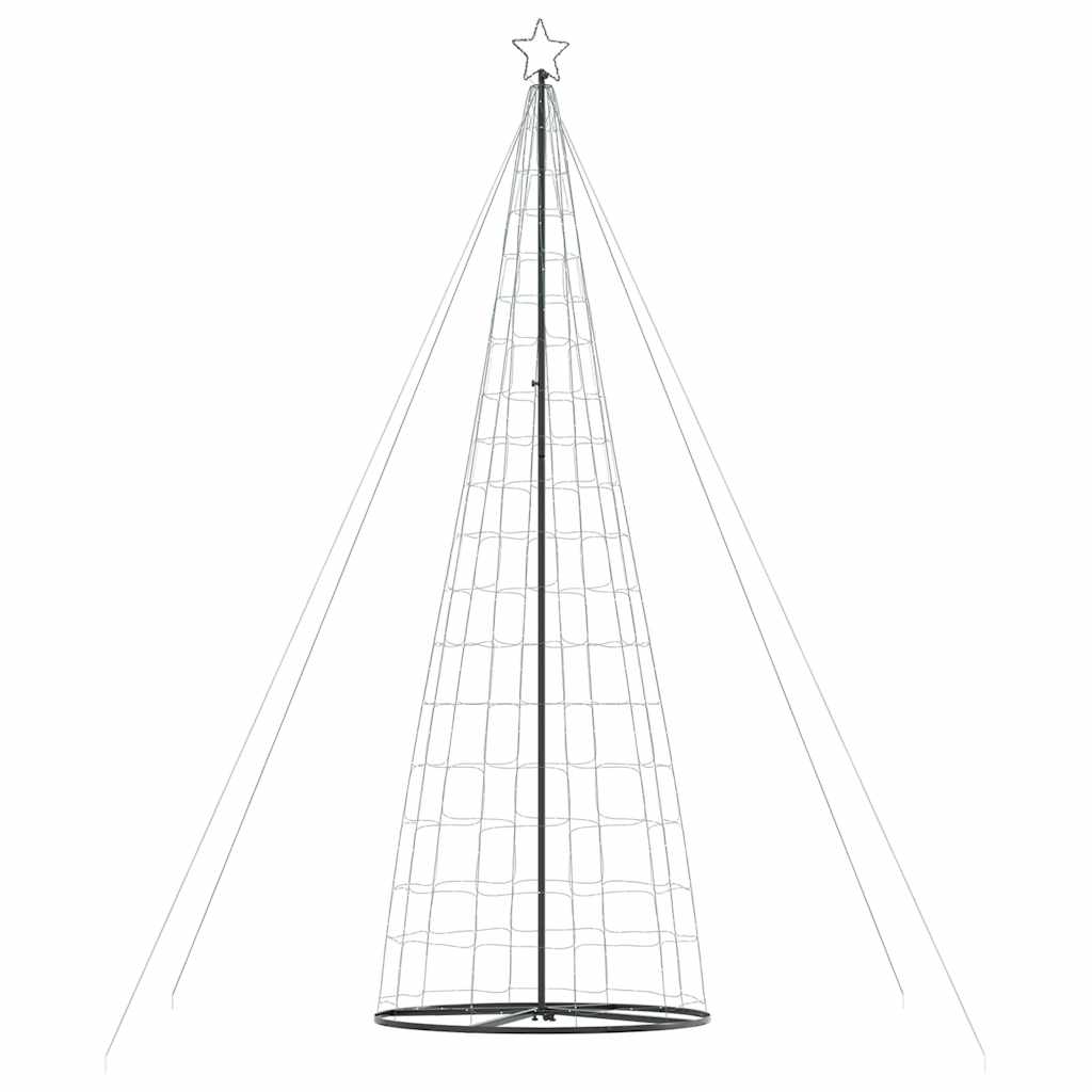 LED-kerstboom 1534 LEDs koud wit 503 cm