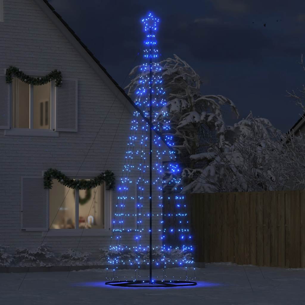Lichtkegel 1534 blauwe LED's 503 cm