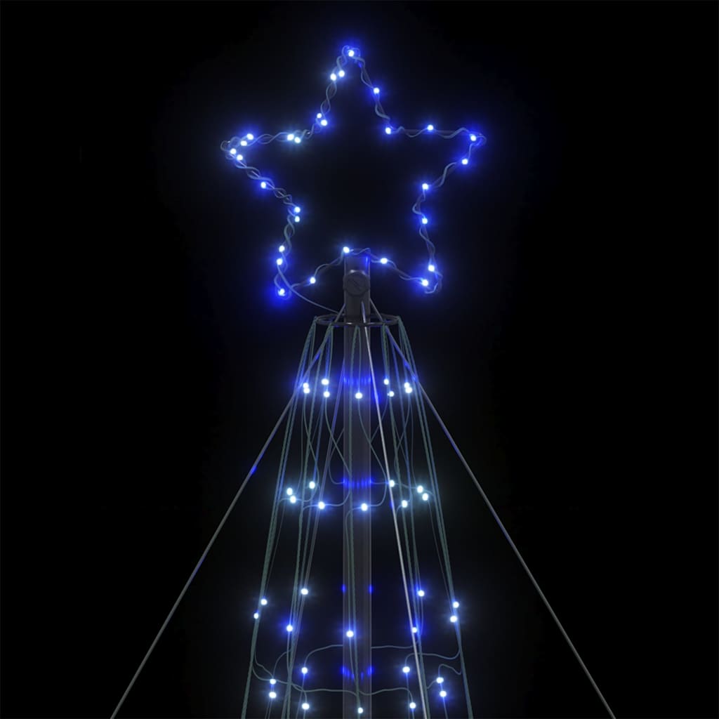 Lichtkegel 1534 blauwe LED's 503 cm