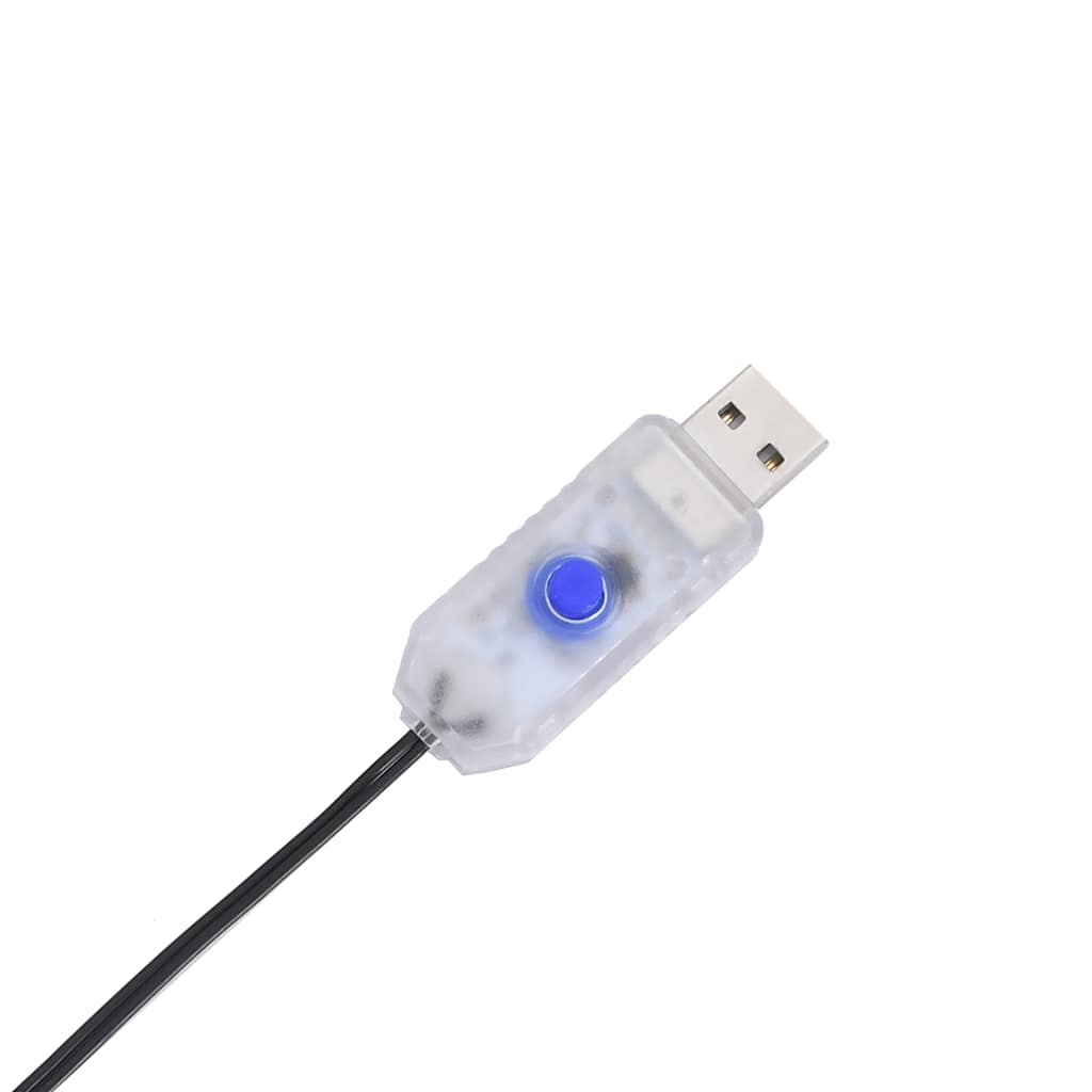 Kerstverlichting ster silhouet 80 LEDs warm wit