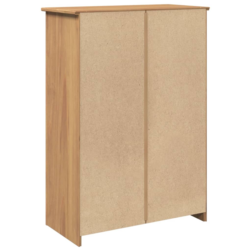 Schoenenkast Panama 80x40x114 cm massief grenenhout