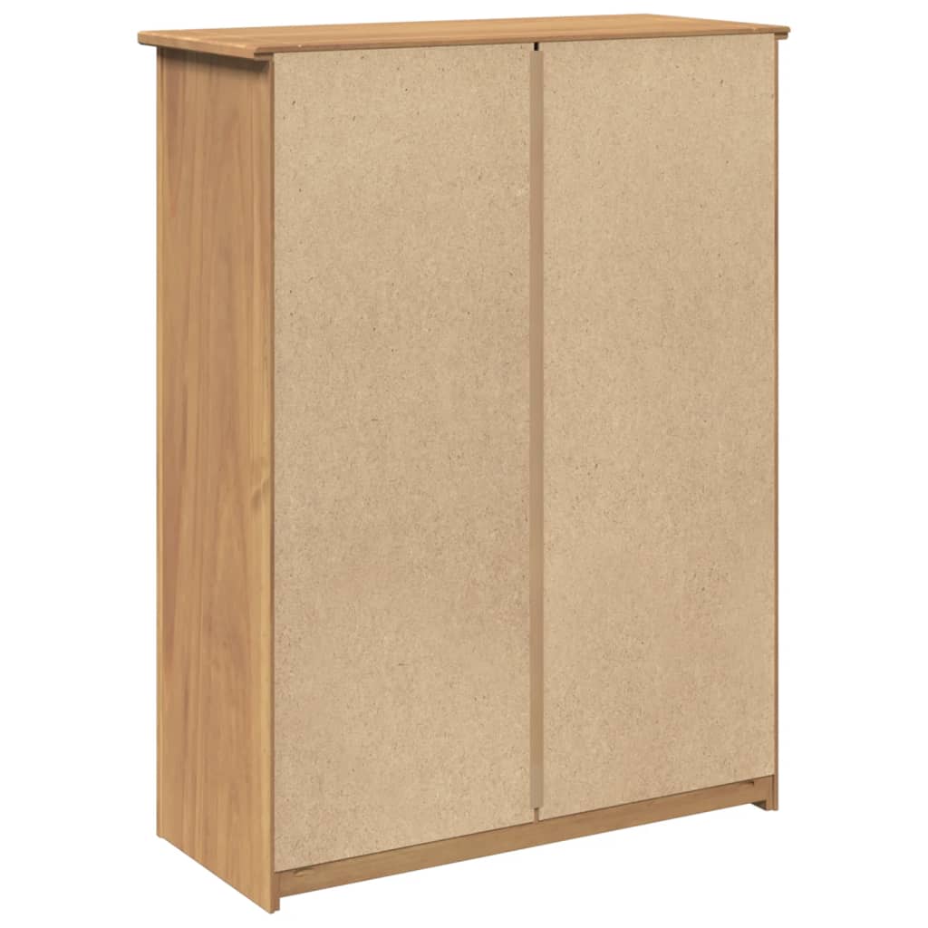 Schoenenkast Panama 80x35x105 cm massief grenenhout