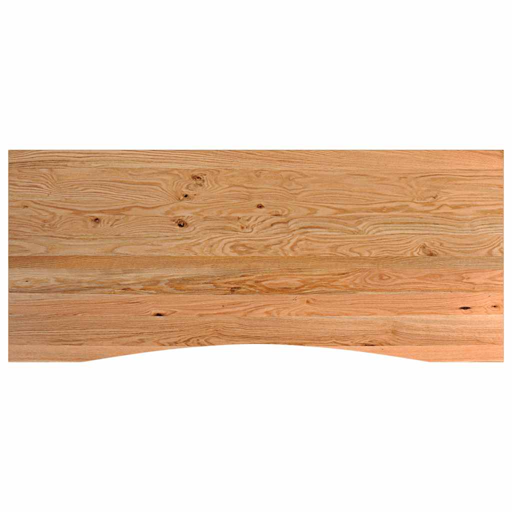 Werkbank 140x60x81,5 cm massief eikenhout lichtbruin