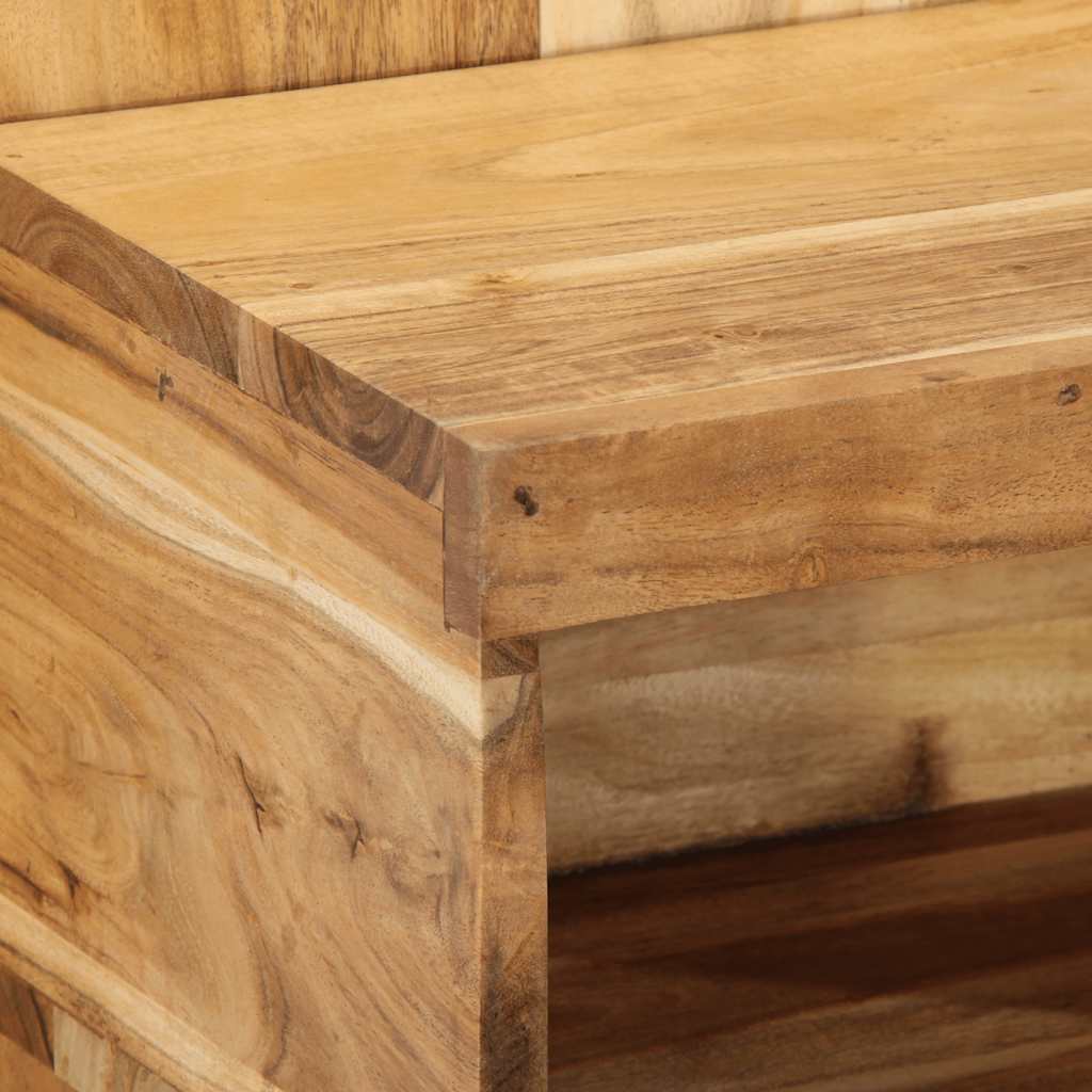 Nachtkastje 50x27x50 cm massief acaciahout