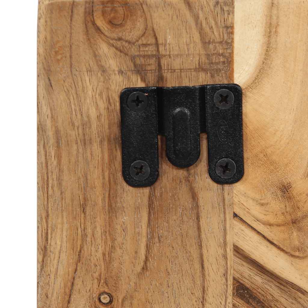 Nachtkastje 50x27x50 cm massief acaciahout