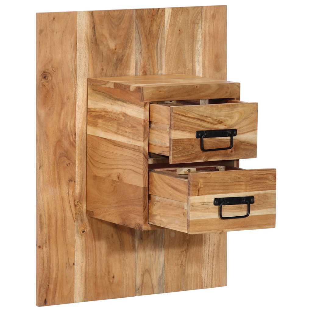 Nachtkastje 60x32x80 cm massief acaciahout