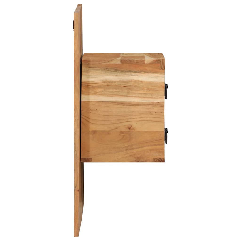 Nachtkastje 60x32x80 cm massief acaciahout