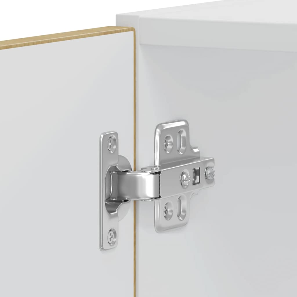 Ovenkasten 2 st Lucca bewerkt hout artisanaal eikenkleurig