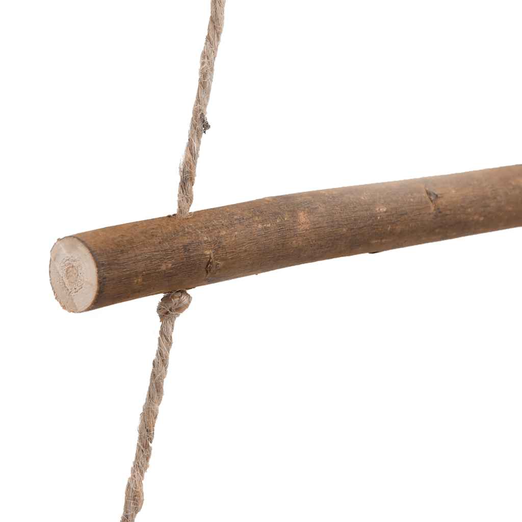 Hangende kerstboom met topster 74x150 cm natuurlijke tak