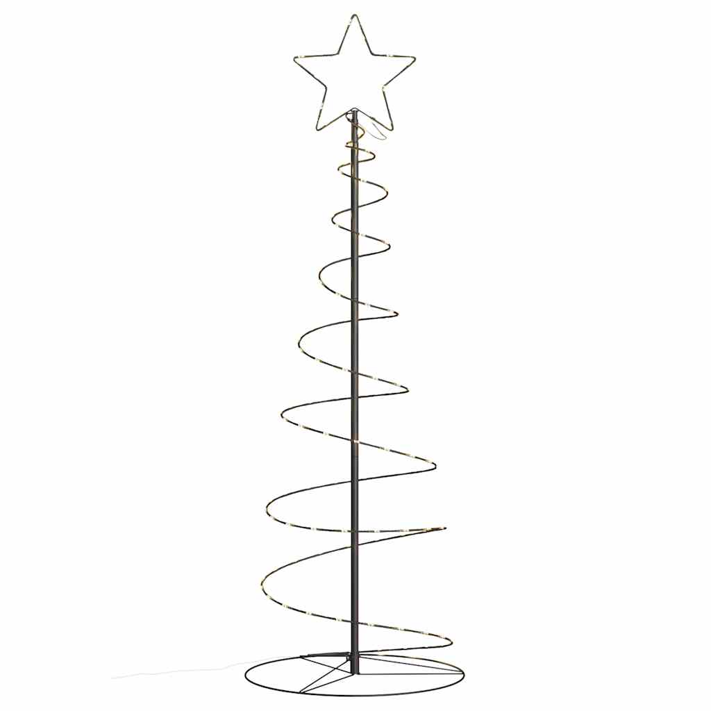 LED-kerstboom 100 LEDs warm wit 150 cm