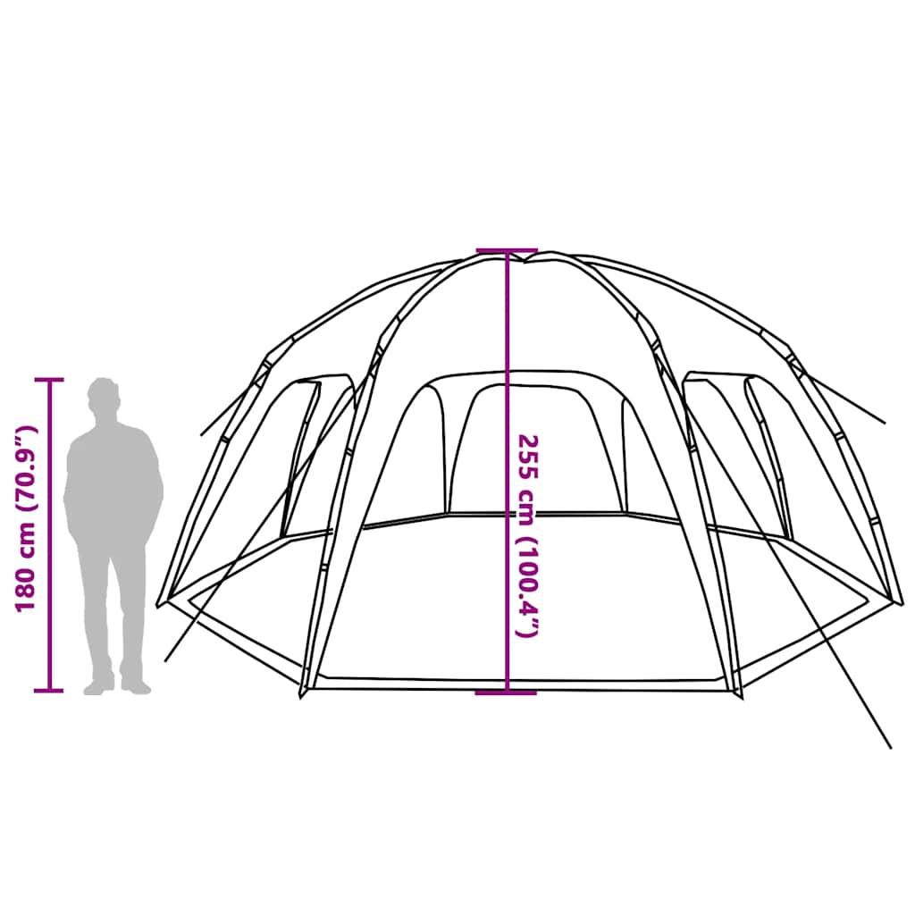 Partytent waterdicht zeegroen