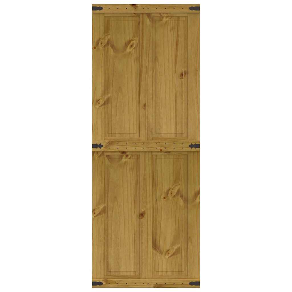 Schuifdeur CORONA 80x210 cm massief grenenhout