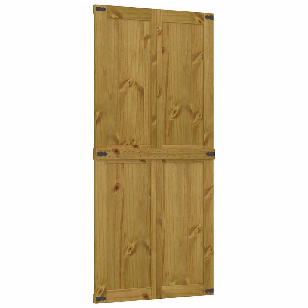 Schuifdeur CORONA 90x210 cm massief grenenhout