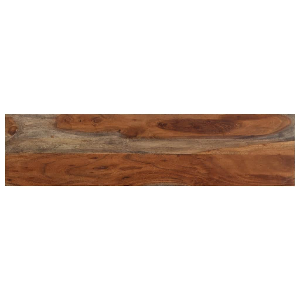 Wandtafel 120x30x76 cm massief acaciahout