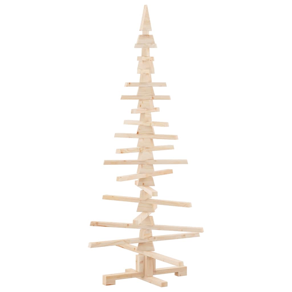 Houten Kerstboom ter Decoratie 150 cm Massief Grenenhout