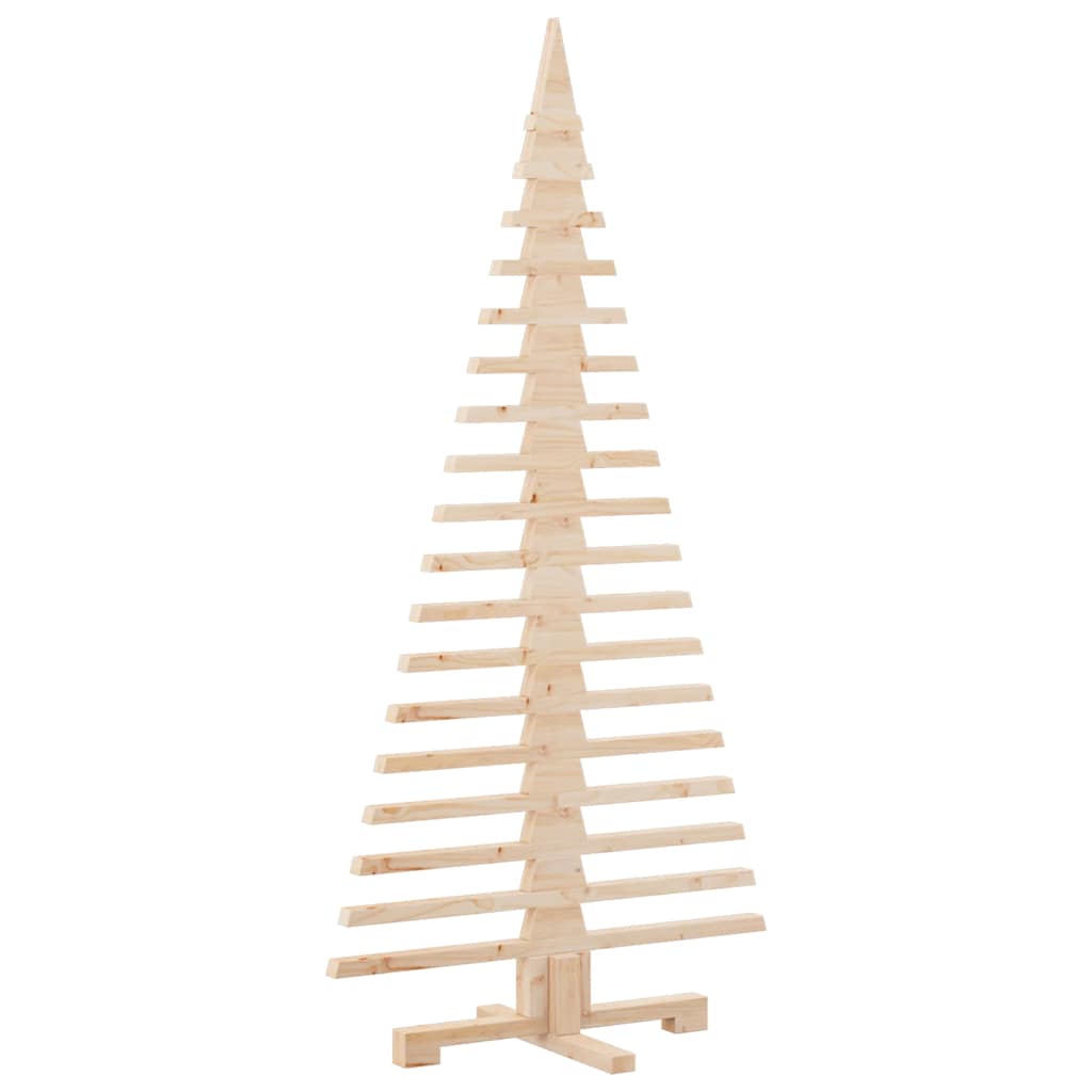Houten Kerstboom ter Decoratie 150 cm Massief Grenenhout