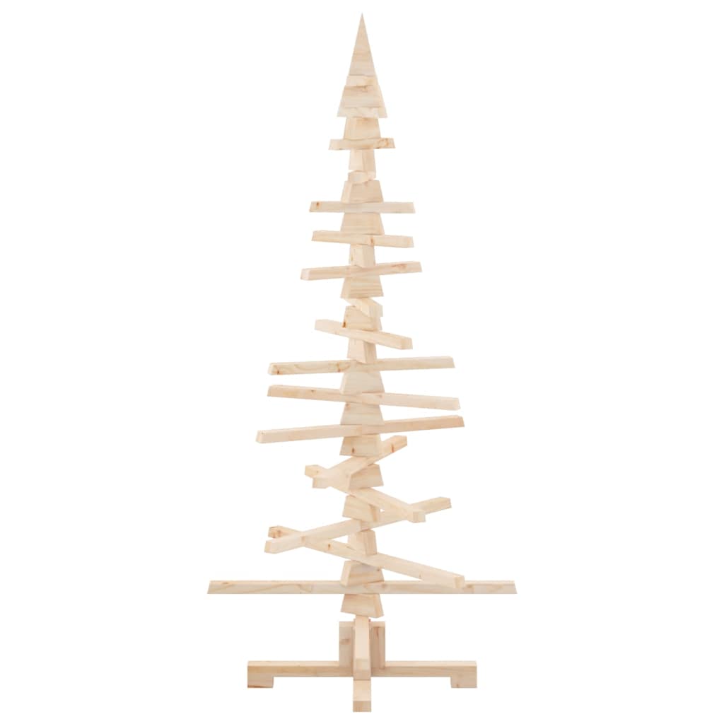 Houten Kerstboom ter Decoratie 150 cm Massief Grenenhout