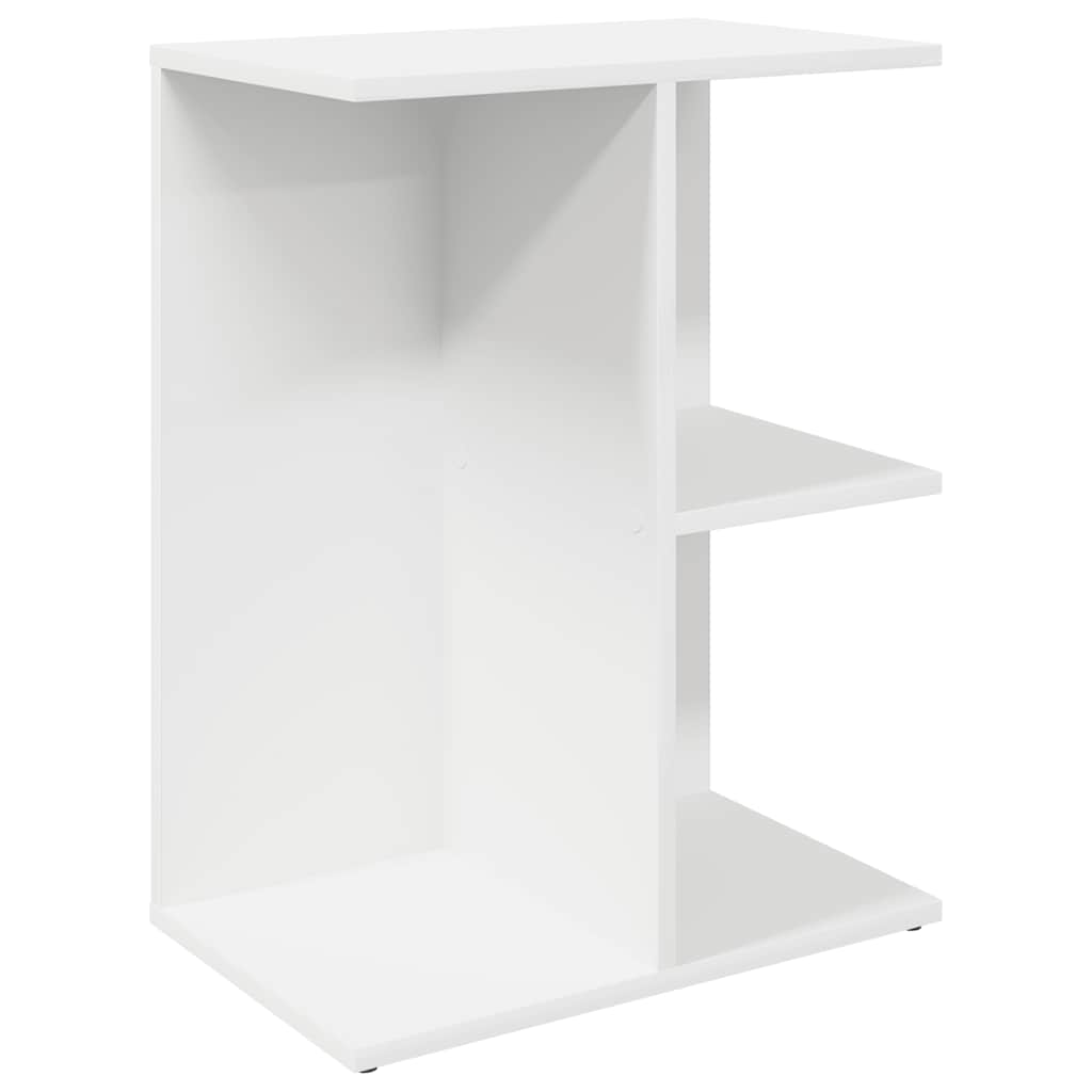 Nachtkastjes 2 st 46,5x29x61 cm bewerkt hout wit