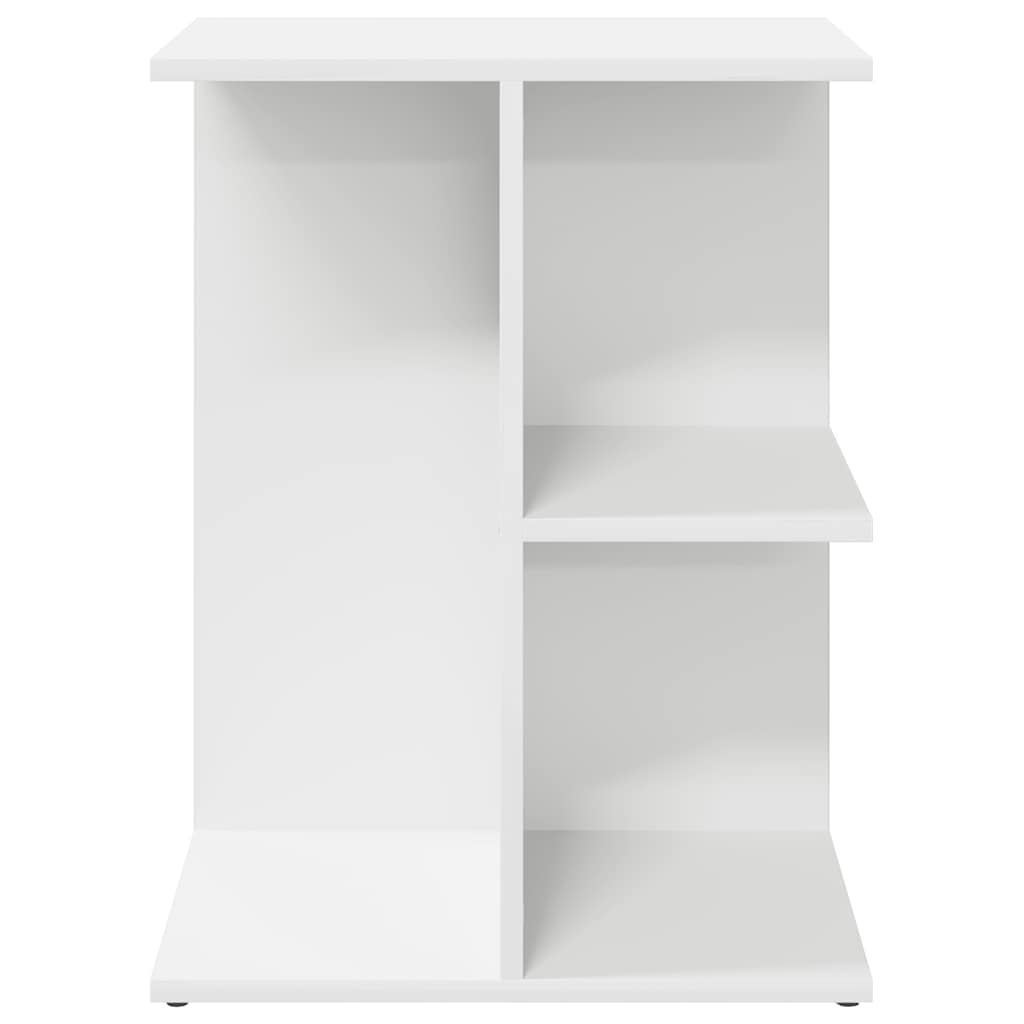 Nachtkastjes 2 st 46,5x29x61 cm bewerkt hout wit