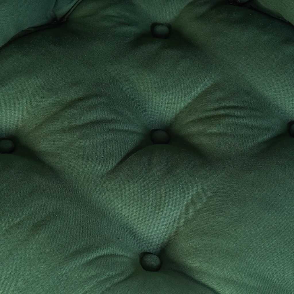 Poef modulair 70x70x36 stof groen