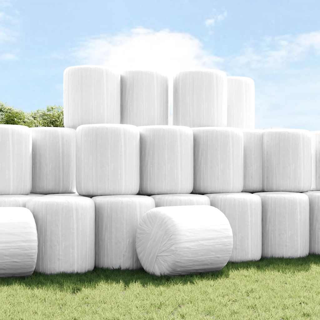 Agrarische stretchfilm 25 μm 75 cm x 1500 m wit