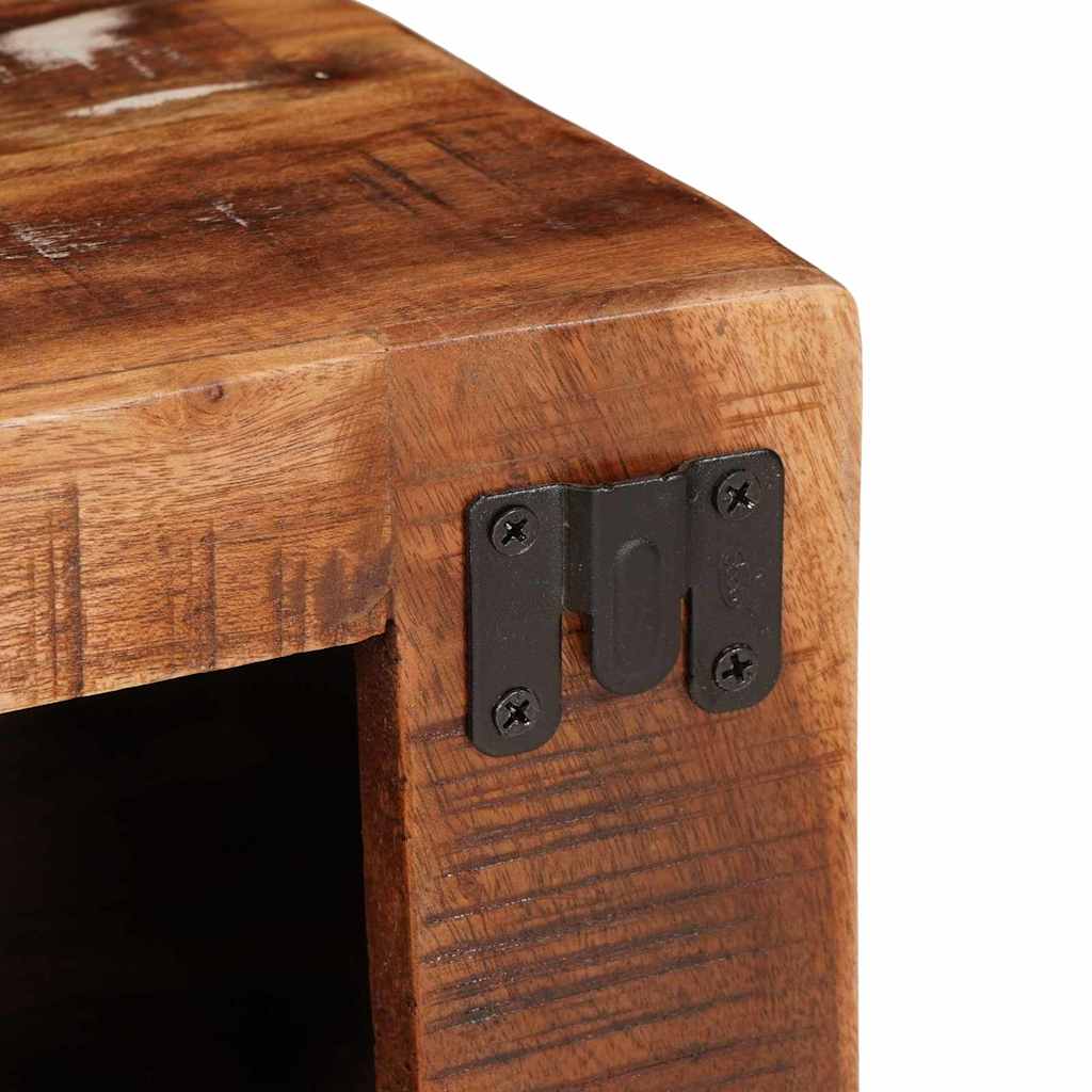 Wijnrek Bruin 44 x 30 x 35 cm Massief gerecycled hout