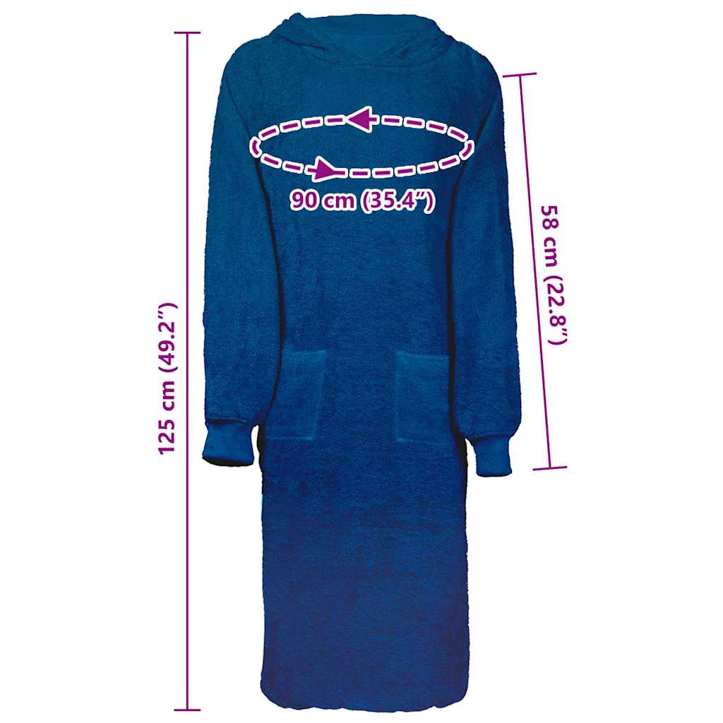 Robe KINN Marineblauw xl Katoen