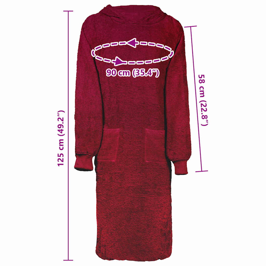 Robe KINN Rood xl Katoen