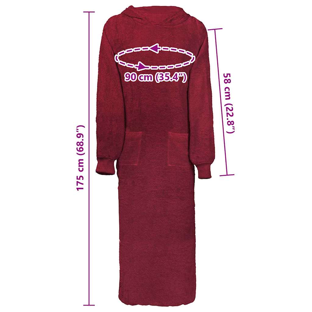 Robe KINN Rood xxl Katoen