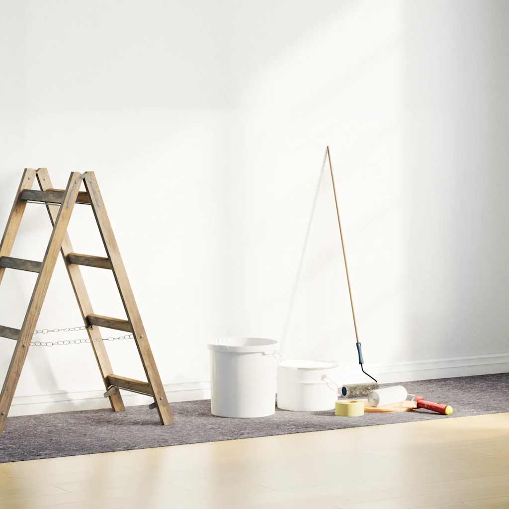 Antislip schildersvlies 2 st 5055 cm 220 g/m² grijs